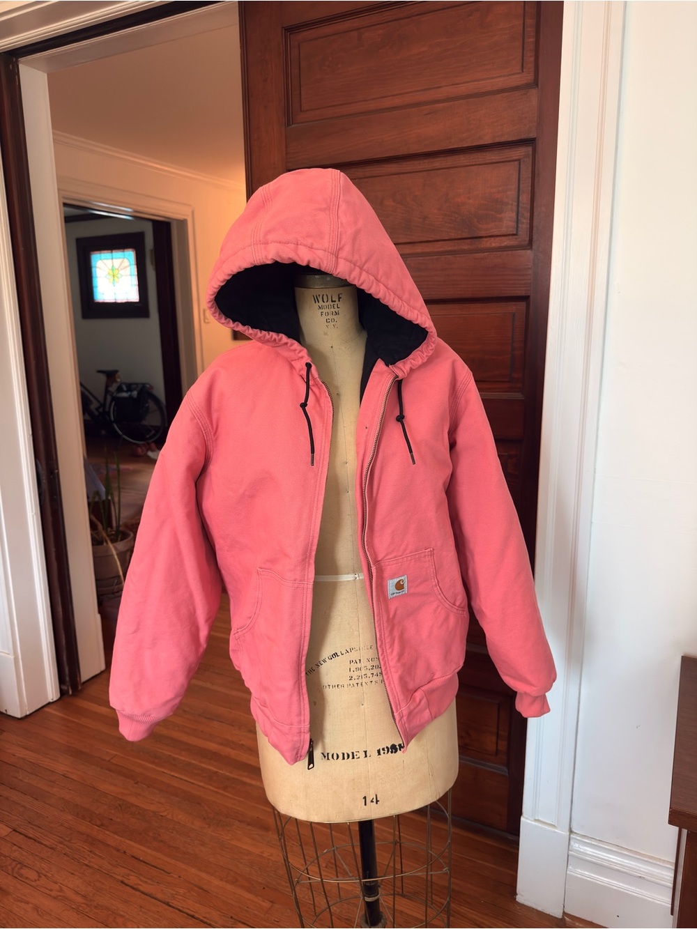 Vintage Pink Carhartt Duck Canvas Jacket - Picture 4 of 13